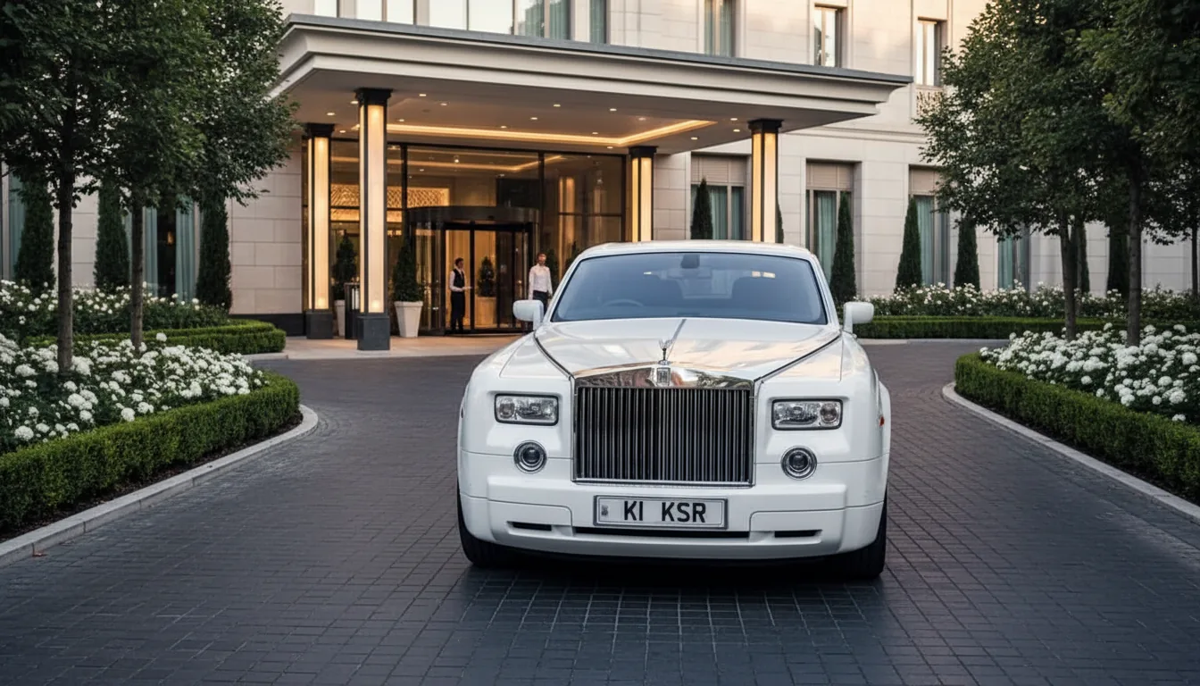 Rolls-Royce Phantom wedding car